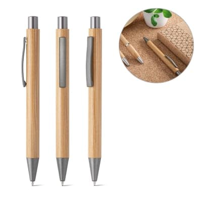 Imagem principal do produto Caneta esferográfica bambu